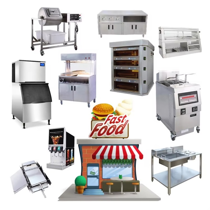 Fastfood restaurantapparatuur  - Commercial Kitchen Layouts recensie en prijs
