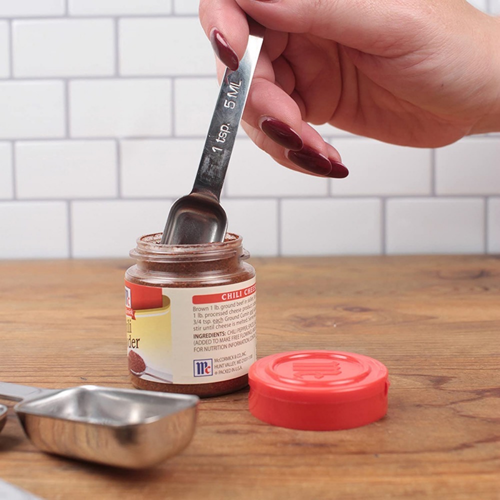 6 Stuks Roestvrijstalen Maatle - Commercial Kitchen Products recensie en prijs