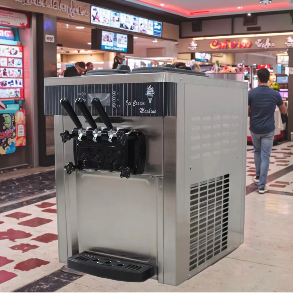 Commerciële nieuwe roestvrijst - Soft Serve Ice Cream Machine recensie en prijs