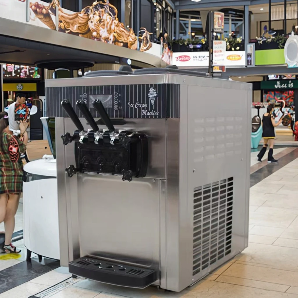 Commerciële nieuwe roestvrijst - Soft Serve Ice Cream Machine recensie en prijs