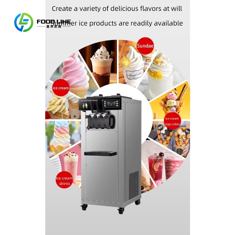 Geavanceerde verticale/desktop - Soft Serve Ice Cream Machine recensie en prijs