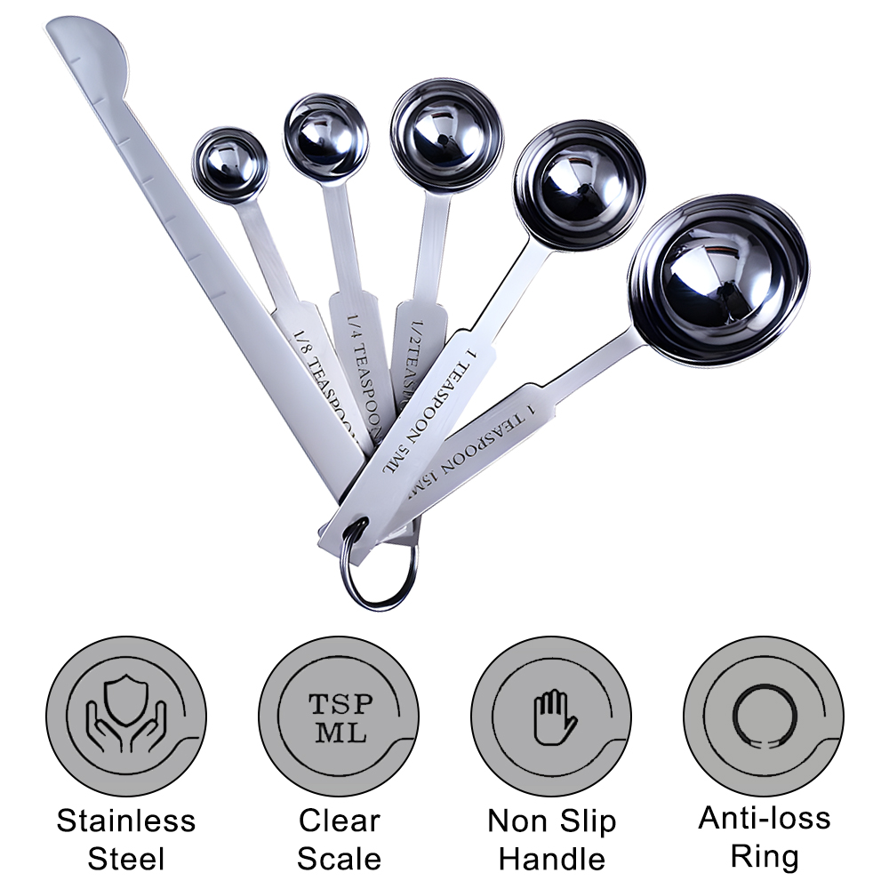 Stapelbare Maatbekers en Lepel - Commercial Kitchen Products recensie en prijs