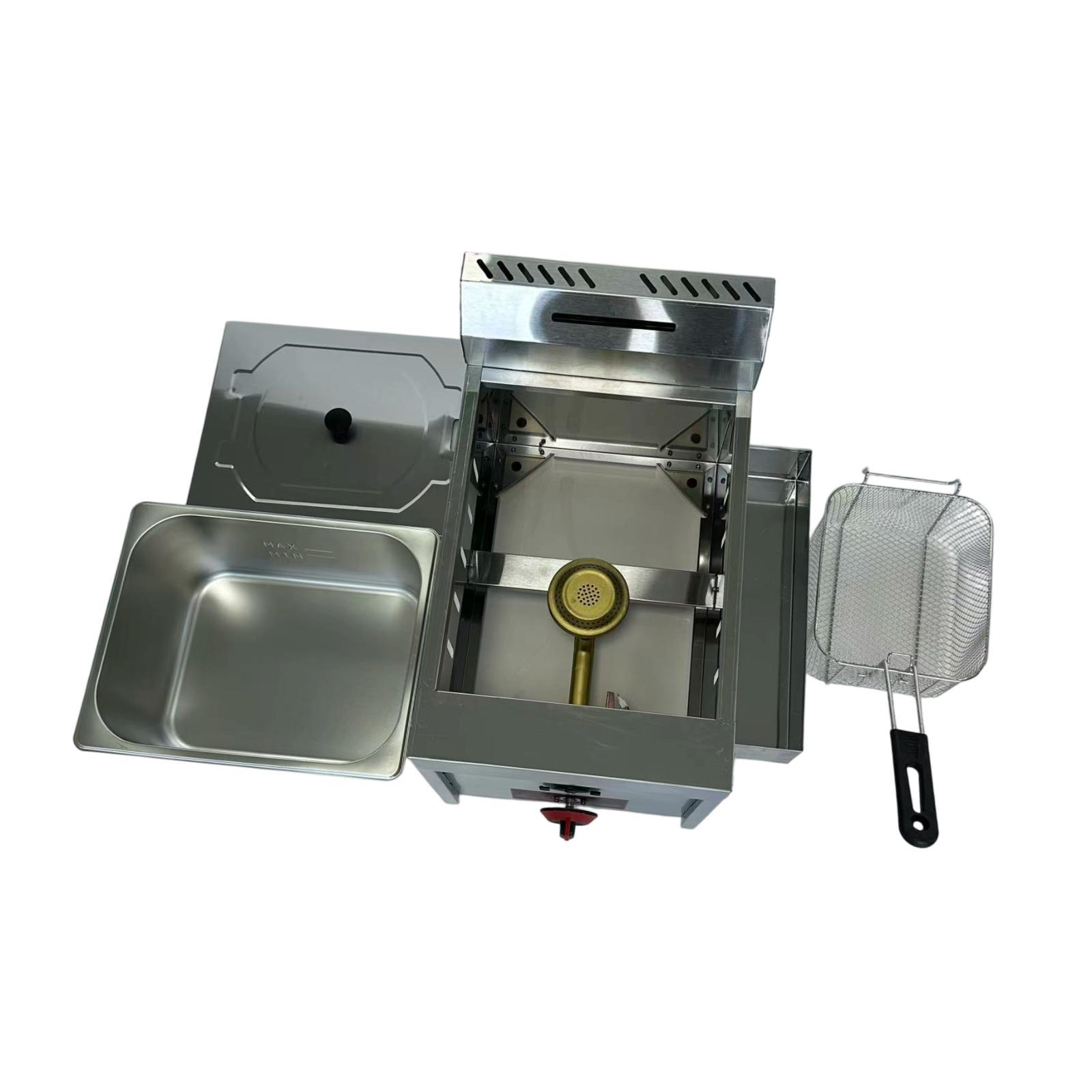 Commerciële gasfriteuse, stevi - Commercial Kitchen Appliances recensie en prijs