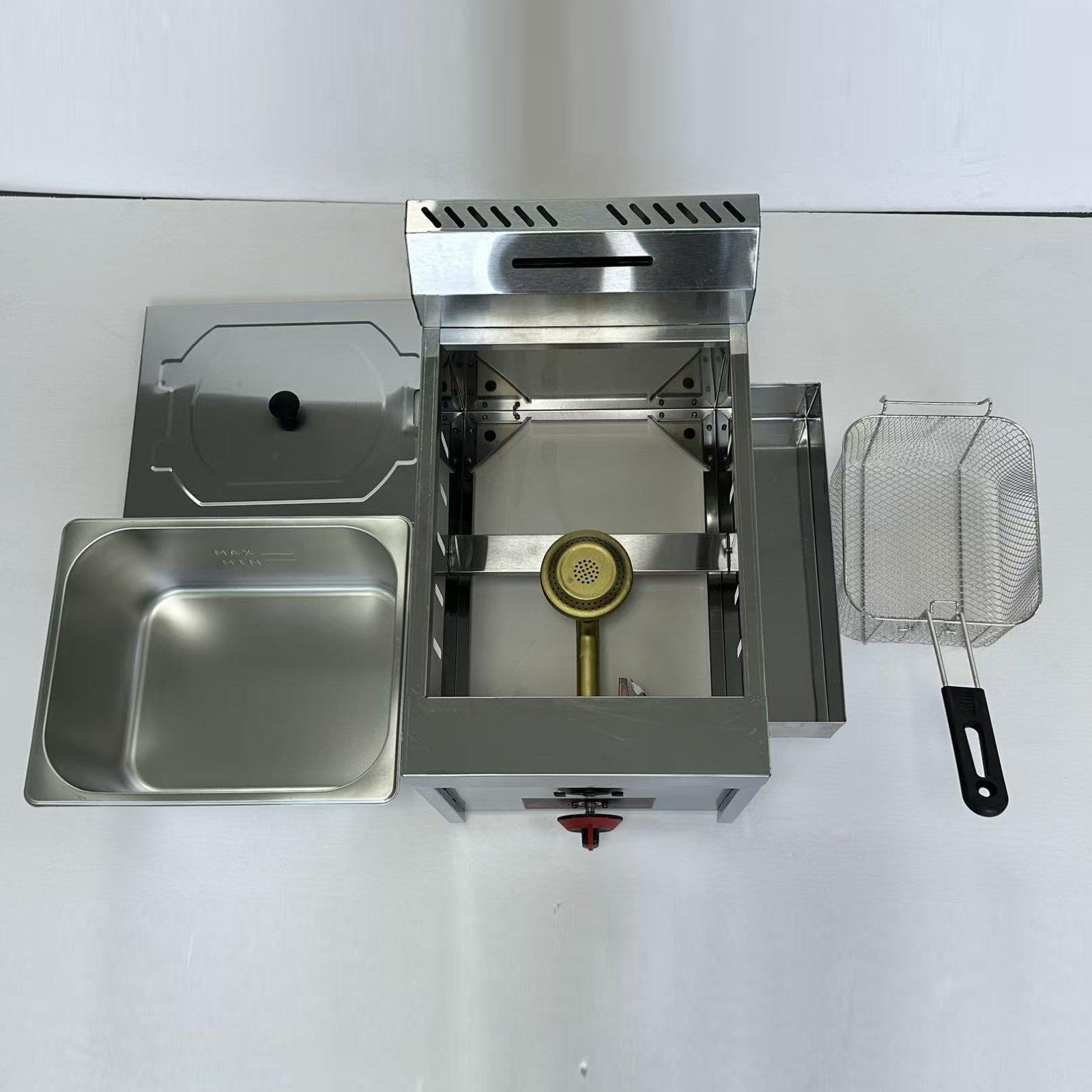 Commerciële gasfriteuse, stevi - Commercial Kitchen Appliances recensie en prijs