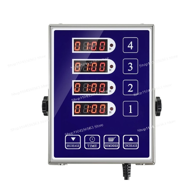 CAL4B 4-kanaals commerciële ke - Commercial Kitchen Timer recensie en prijs
