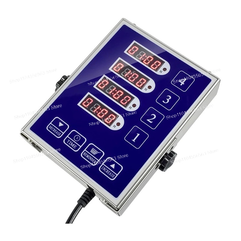CAL4B 4-kanaals commerciële ke - Commercial Kitchen Timer recensie en prijs