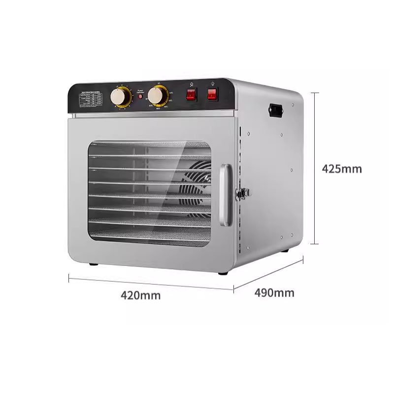 10-laags roestvrijstalen voeds - Commercial Food Dehydrator recensie en prijs