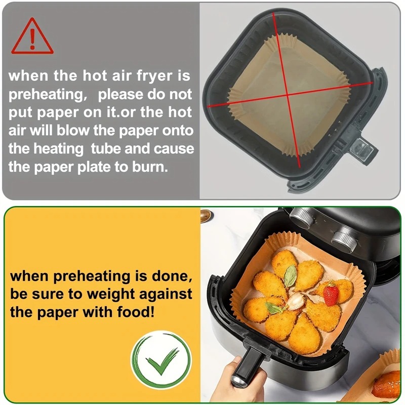 Airfryer papieren voeringen We - Commercial Kitchen Appliances recensie en prijs