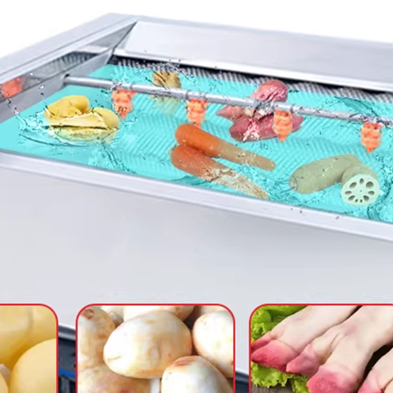 Commerciële borstelrol groente - Commercial Potato Peeler recensie en prijs