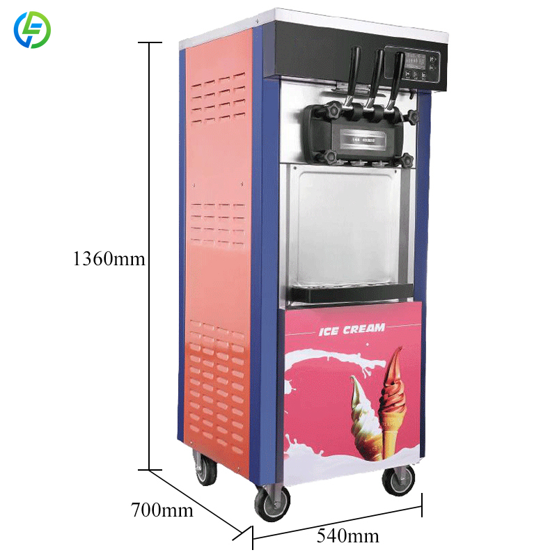 Geavanceerde ijsmachines 22-28 - Soft Serve Ice Cream Machine recensie en prijs