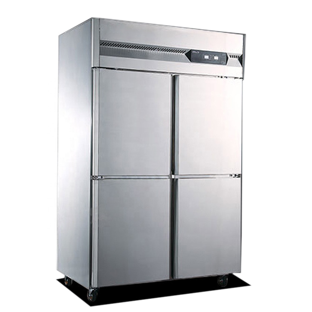 RVS keukenkoelkast met 4-deurs - Commercial Kitchen Door recensie en prijs